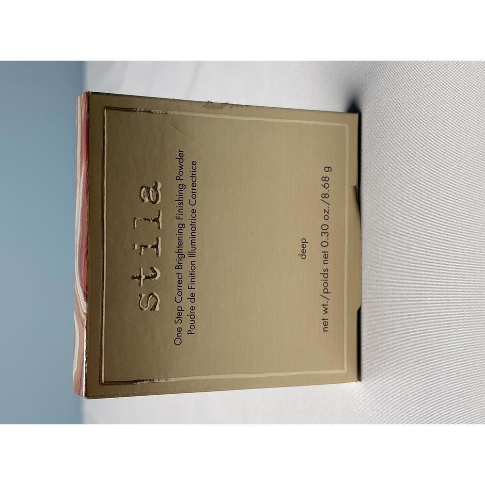 Stila One Step‎ Correct Brightening Finishing Powder Deep NEW
